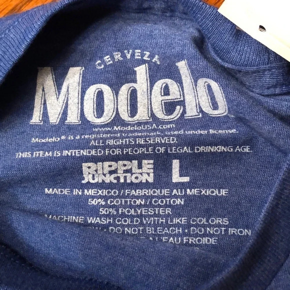 Modelo Beer Tee Shirt NWT - Picture 3 of 4